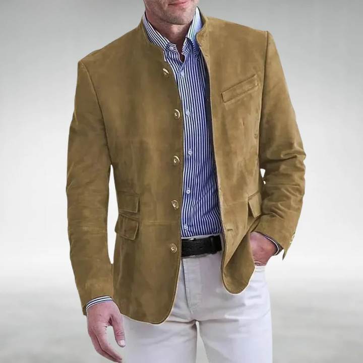 Julian | Suede Leather Jacket