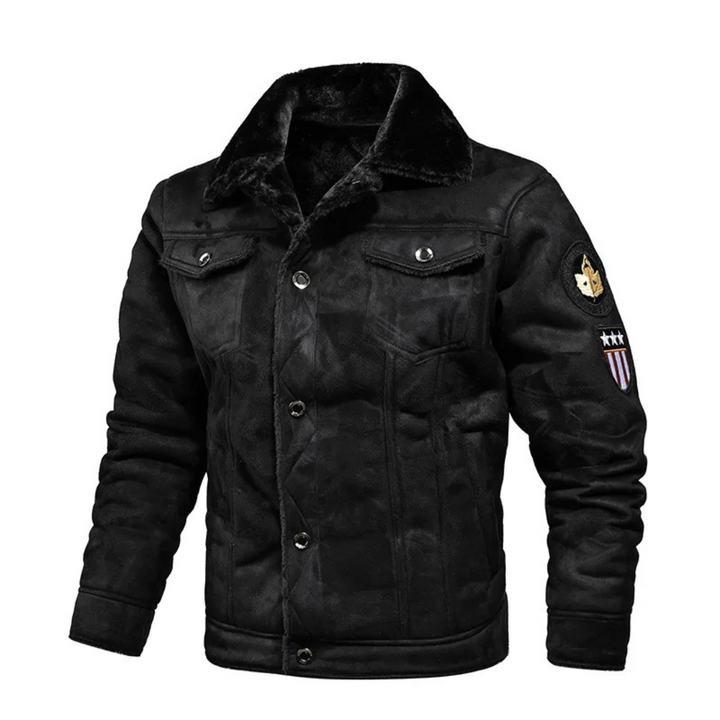 Bart | Warm and Versatile Leather Jacket