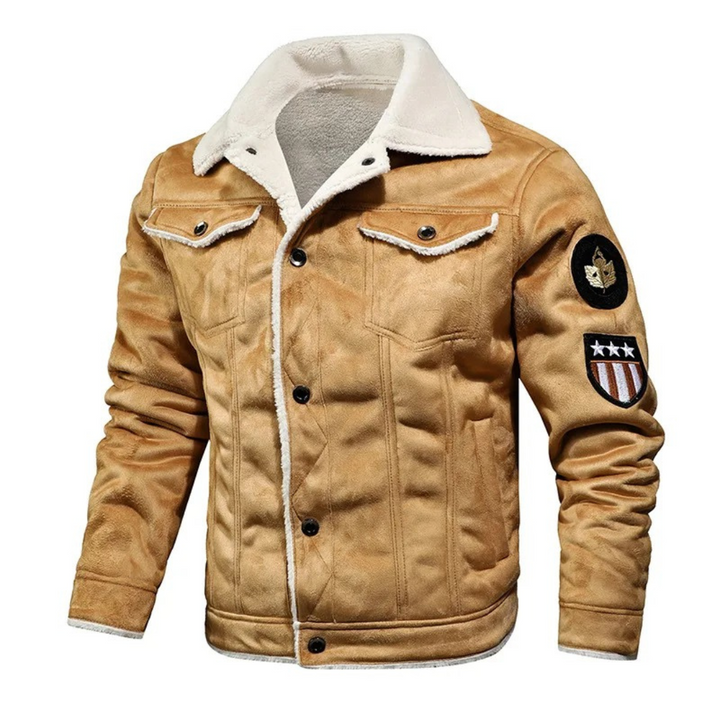 Bart | Warm and Versatile Leather Jacket