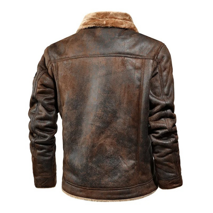 Bart | Warm and Versatile Leather Jacket