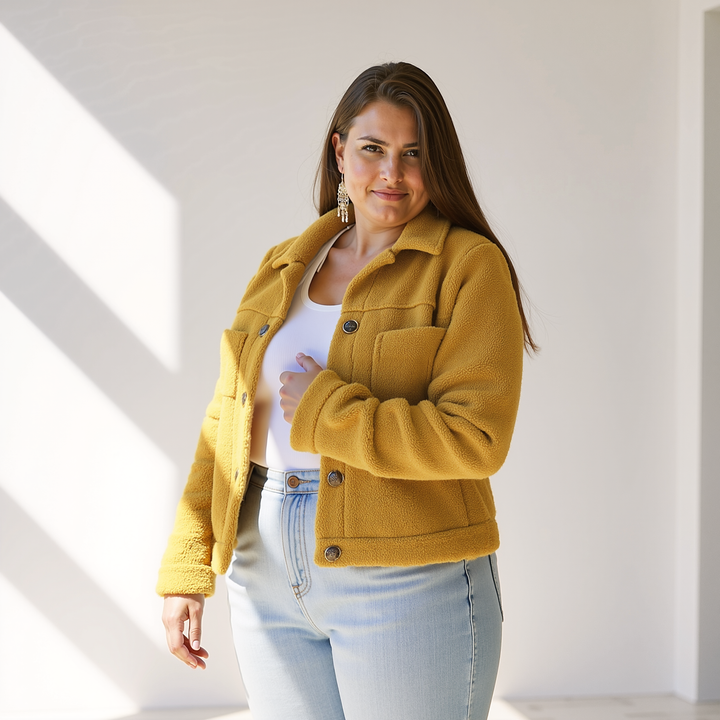 Britt | Fleece Autumn Jacket