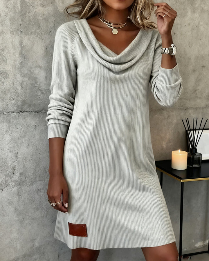 Sienna | Soft Ribbed Sweater Dress