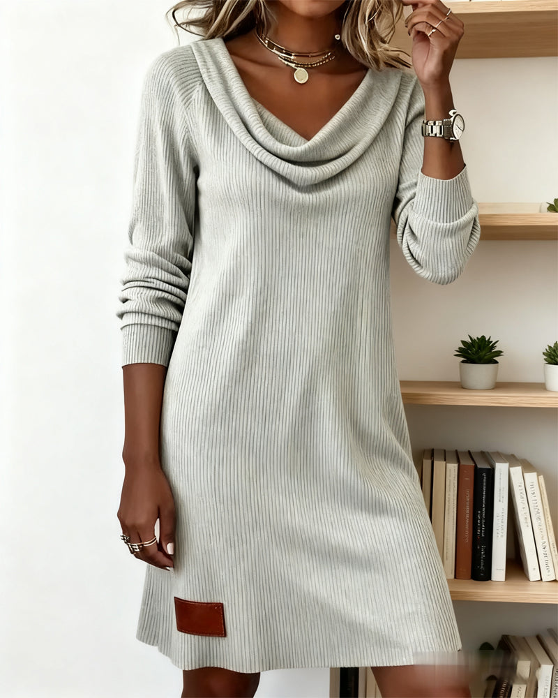 Sienna | Soft Ribbed Sweater Dress