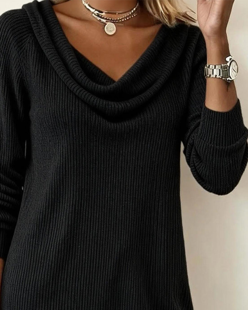 Sienna | Soft Ribbed Sweater Dress