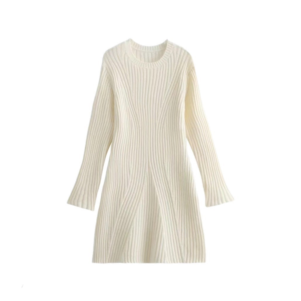Alicia | Ribbed Sweater Dress