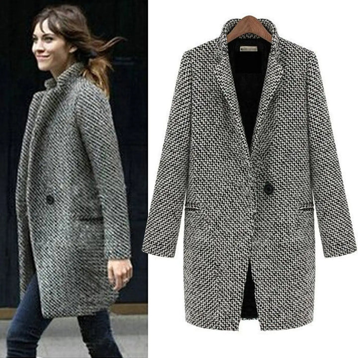 Mabel | Long wool coat