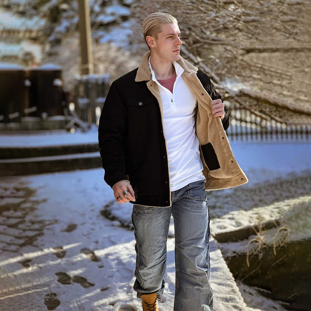 Nils | Sherpa Lined Jacket