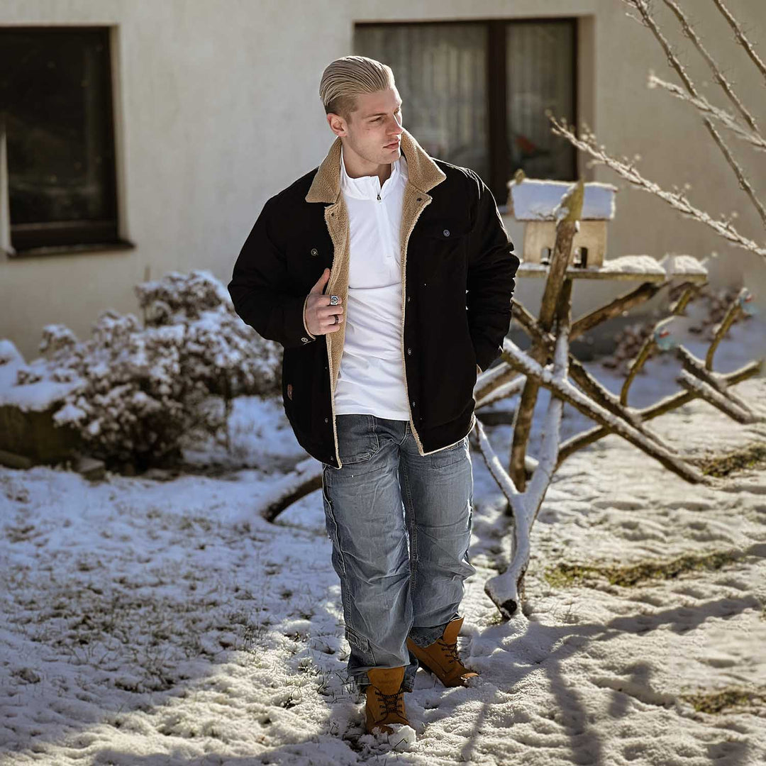 Nils | Sherpa Lined Jacket