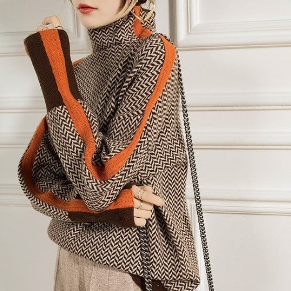 Danique | High Neck Sweater