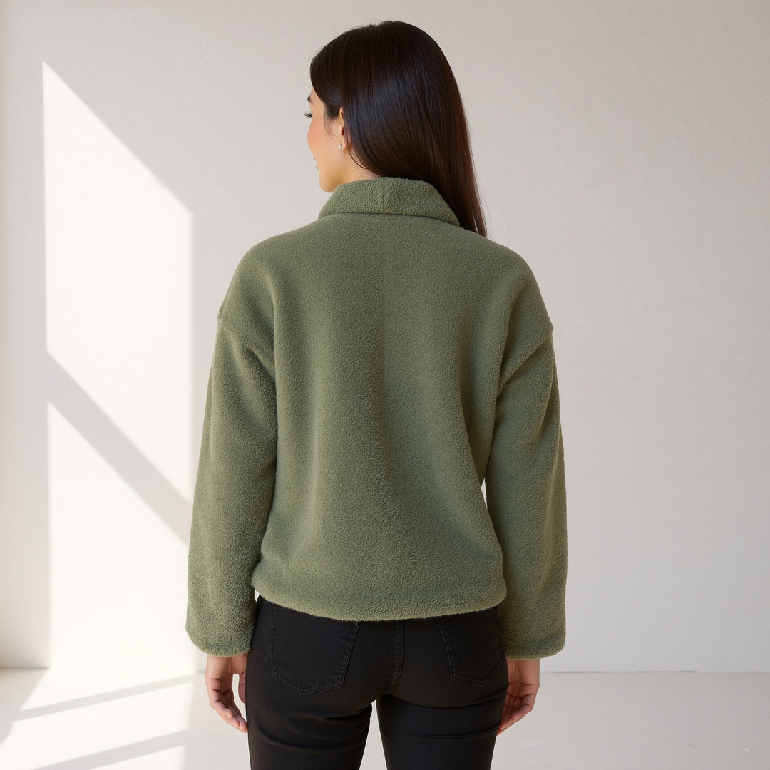 Britt | Fleece Autumn Jacket