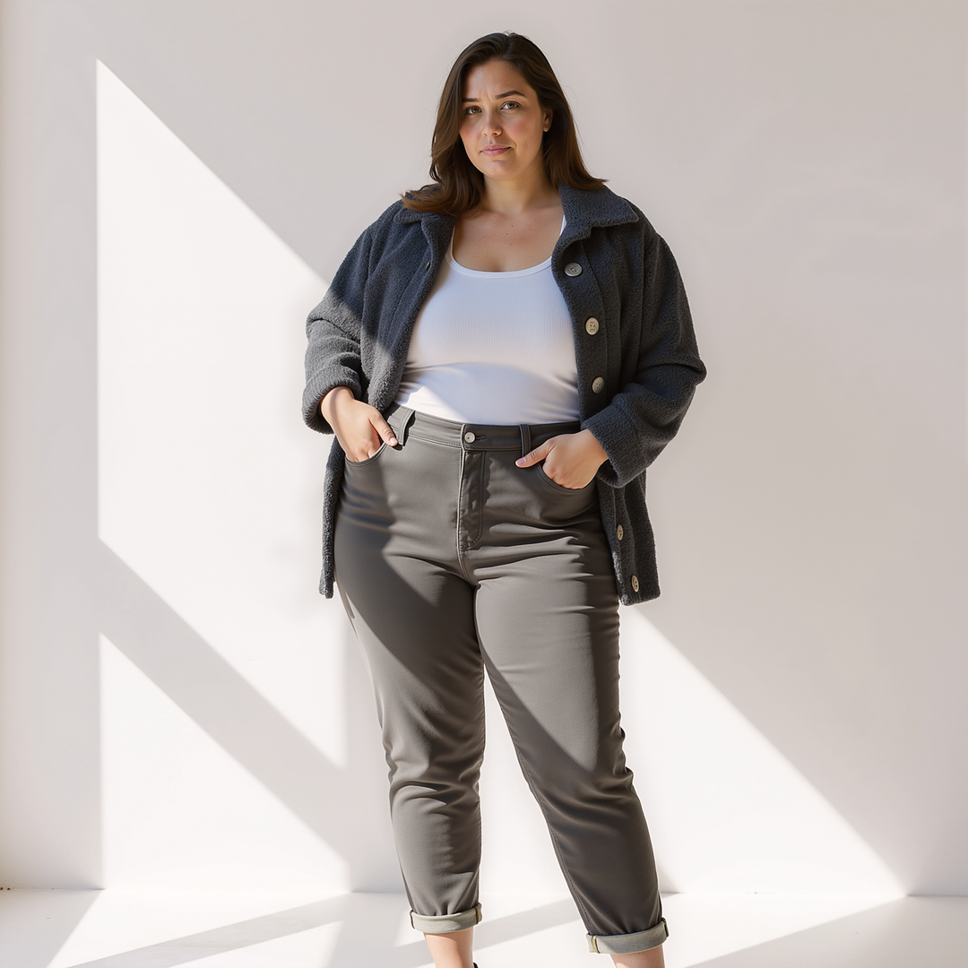 Britt | Fleece Autumn Jacket
