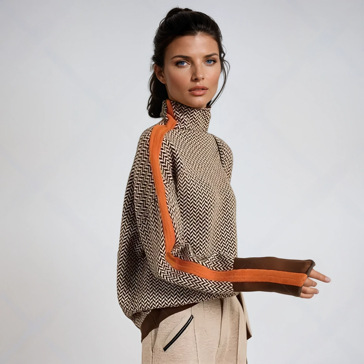 Danique | High Neck Sweater