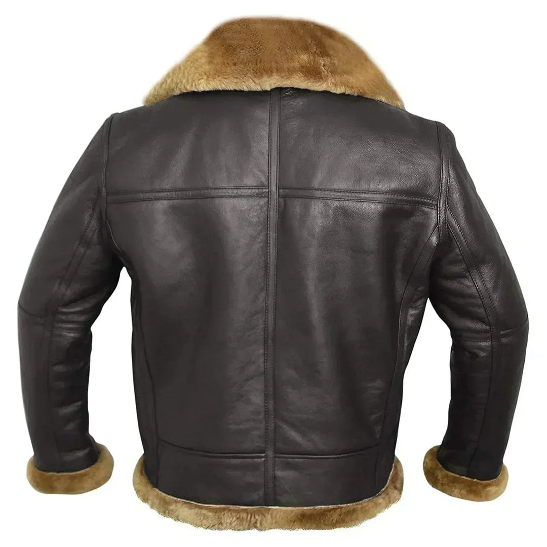 Martijn | Shearling Aviator Jacket