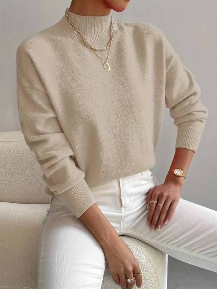 Tara | Mock Neck Sweater