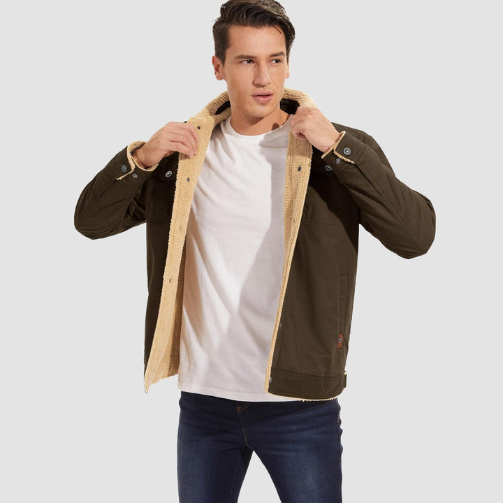 Nils | Sherpa Lined Jacket